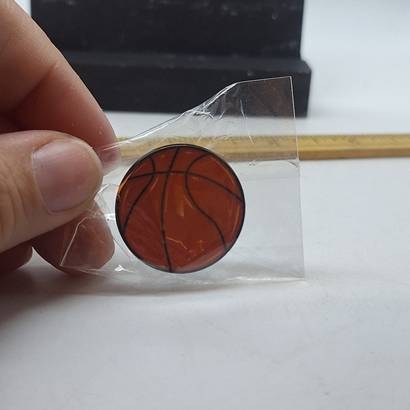 Basketball Or Tennis Racket Pin - Picture 3 of 5